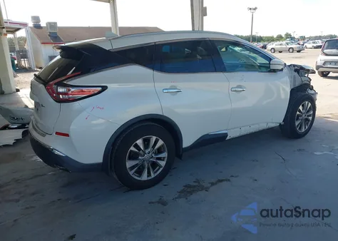 2018 Nissan Murano Sl z USA, uszkodzony, nr VIN 5N1AZ2MG7JN197391